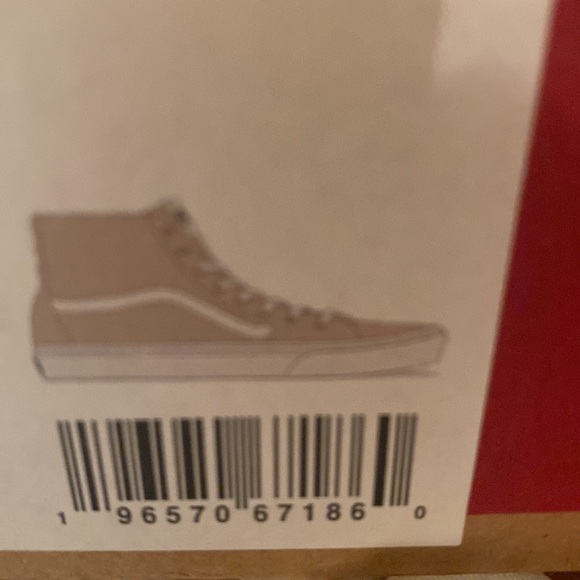 Vans Vans Wmns SK8 Hi Tapered Cozy Hug Mojove Desert  (no lid on box) Faux Fur - Picture 8 of 9